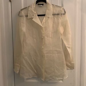 Bergdorf Goodman collection silk blouse